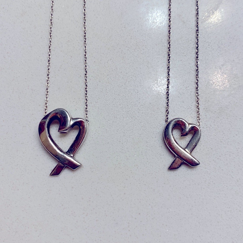 Tiffany Loving Hearts Picasso collection necklace bundle